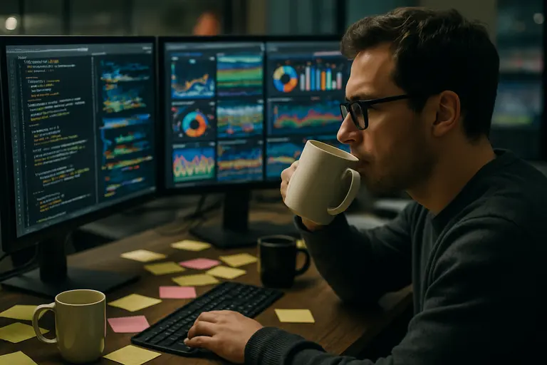 Risk model dashboard with charts, tables, and compliance notes