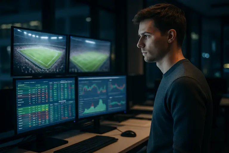 Data model diagram linking sports, markets, timestamps and operators
